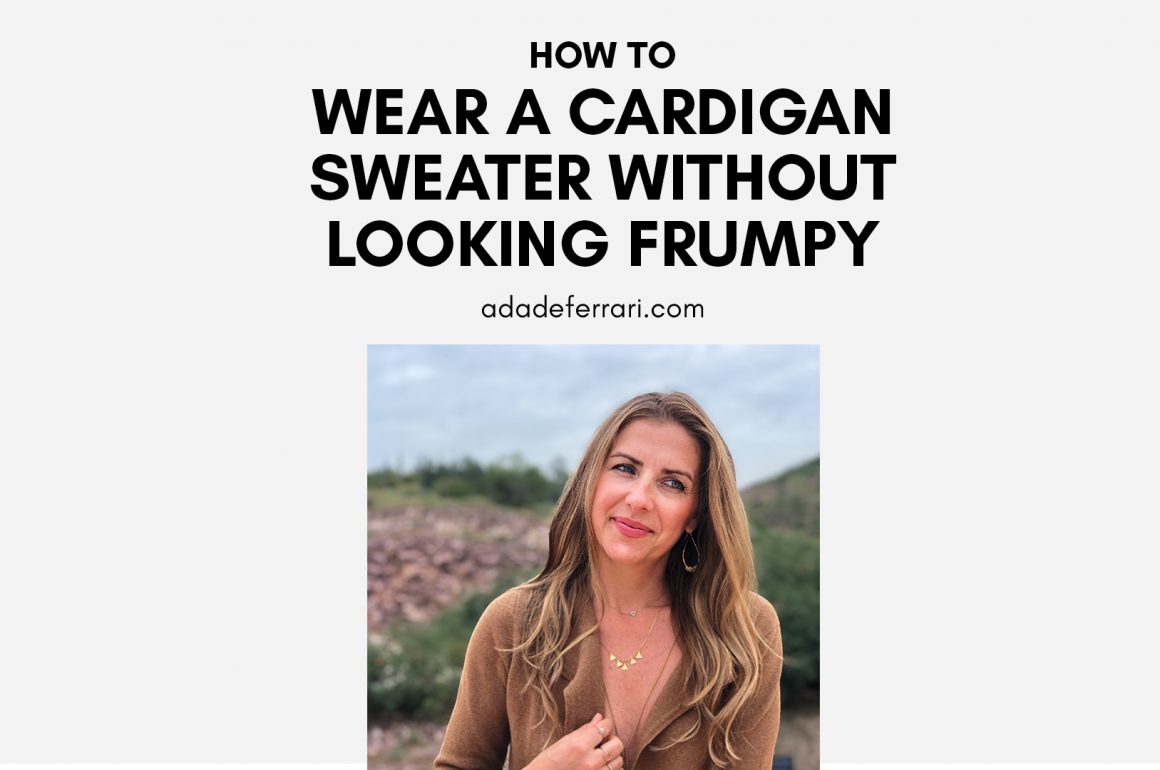 How To Wear A Cardigan Sweater Without Looking Frumpy IGthumb