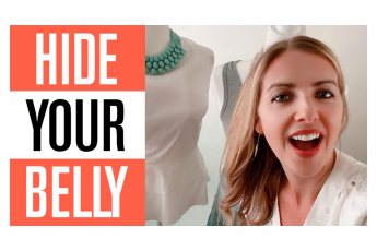 How to Dress to Hide a Belly (Dressing over 40:50)