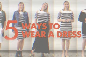 5 ways to wear a dress