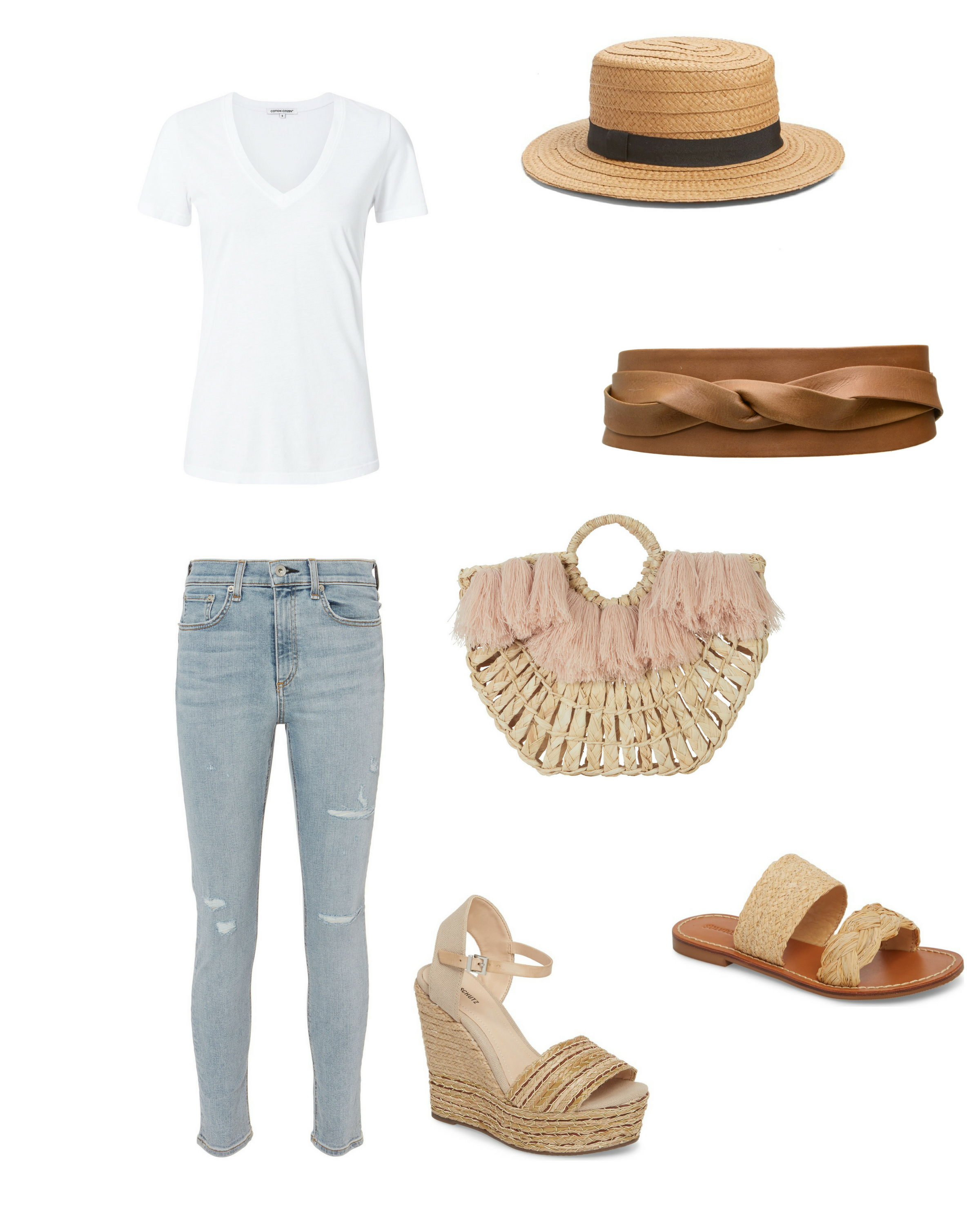 Match Accessories: Update Your White Tee and Light Jeans – Ada Deferrari