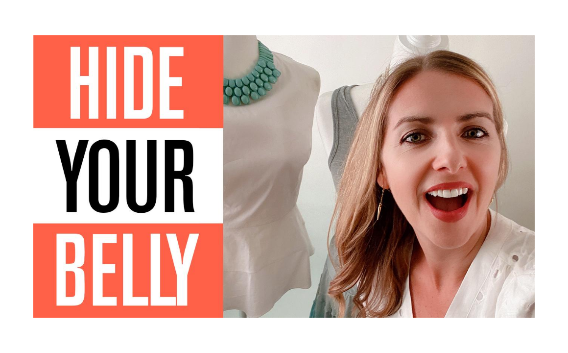 How to Dress to Hide a Belly (Dressing over 40:50)
